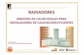 Presentación RADIADORES COMO EMISORES DE CALOR IDEALES ...