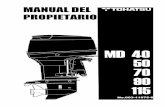 MD 40 50 70 90B 115 en español