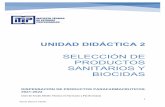 SELECCIÓN DE PRODUCTOS SANITARIOS Y BIOCIDAS