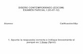 DISEÑO CONTEMPORÁNEO (EDCOM) EXAMEN PARCIAL I (03-07 …