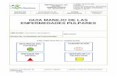GUIA MANEJO DE LAS ENFERMEDADES PULPARES