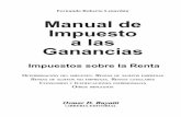 Fernando Roberto Lenardón Manual de Impuesto a las Ganancias