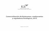 Comercialización de bioinsumos, coadyuvantes y reguladores ...