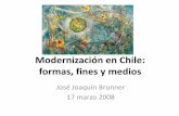 Modernización en Chile: formas, fines y medios
