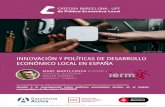 Innovación y políticas de desarrollo económico local en España