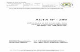 ACTA Nº - 299