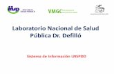 Laboratorio Nacional de Salud Pública Dr. Defillo