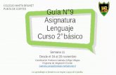 COLEGIO MARTA BRUNET Guía N 9 Asignatura Lenguaje Curso 2 ...