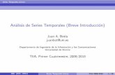 Análisis de Series Temporales (Breve Introducción)