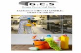 Catálogo Limpieza General-Desinfectantes