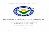 PROGRAMA DE PRODUCCIÓN INTEGRADA