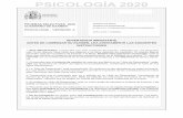 PSICOLOGÍA 2020 - Consalud