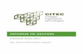 Informe de gestión - CITEC