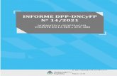 INFORME DPP-DNCyFP N° 14/2021