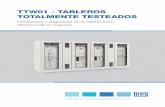 TTW01 - TABLEROS TOTALMENTE TESTEADOS