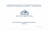 ESTADOS FINANCIEROS 2016 - INTERPOL