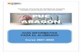 GUÍA INFORMATIVA PARA EL ALUMNADO Curso 2021-2022