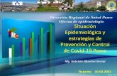 Situación Epidemiológica y estrategias de Prevención y ...