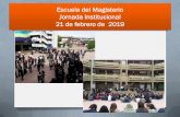 Escuela del Magisterio Jornada Institucional 21 de febrero ...