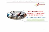 Diplomado Masoterapia Deportiva Internacional