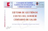 SISTEMA DE GESTIÓN DE COSTES DEL SERVICIO CÁNTABRO DE …