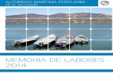 MEMORIA DE LABORES 2014 - Portal de Transparencia