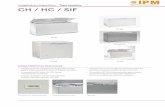 Congeladores frigoríficos Tapa abatible CH / HC / SIF