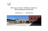Proyecto Educativo Institucional 2021 2022