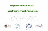 Departamento FAMN. Neutrones y aplicaciones.
