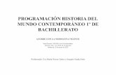 MUNDO CONTEMPORÁNEO 1º DE PROGRAMACIÓN HISTORIA DEL ...