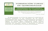 FORMACIÓN CURSO DE QUIROMASAJE