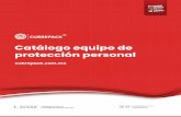 Catálogo equipo de protección personal