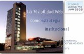 La Visibilidad Web como estrategia institucional