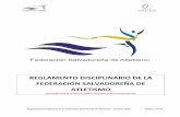REGLAMENTO DISCIPLINARIO DE LA ... - Atletismo El Salvador