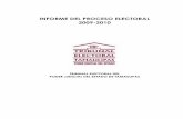INFORME DEL PROCESO ELECTORAL 2009-2010