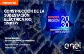 CONSTRUCCIÓN DE LA SUBESTACIÓN ELÉCTRICA RIO