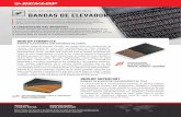 STEEL AND FABRIC-PLY REINFORCED BELTS BANDAS DE ELEVADOR