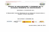 MANUAL DE ORGANIZACIÓN Y FUNCIONES DE LA ALCALDIA ...