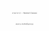 ภาษาจาวา – Nested Classes