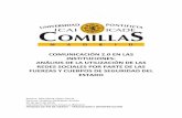 COMUNICACIÓN 2.0 EN LAS INSTITUCIONES: ANÁLISIS DE LA ...