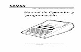 Manual de Operador y programación