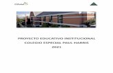 PROYECTO EDUCATIVO INSTITUCIONAL COLEGIO ESPECIAL …