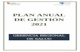 PLAN ANUAL DE GESTIÓN 2021 - saludcastillayleon.es