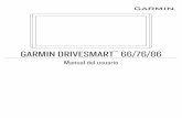 GARMIN DRIVESMART Manual del usuario 66/76/86