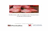 Informe de Comercio Exterior: Carne Porcina