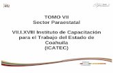 TOMO VII Sector Paraestatal VII.I.XVIII Instituto de ...