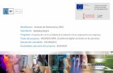 Instituto de Biomecánica (IBV) IMDE40/2018/3 VALENCIA.DATA ...