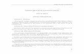 CÓDIGO PROCESAL CONSTITUCIONAL (LEY Nº 28237 ... - TC