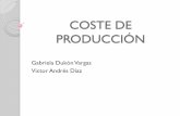COSTE DE PRODUCCIÓN