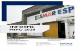 INFORME MIPG 2020 - essmar.gov.co